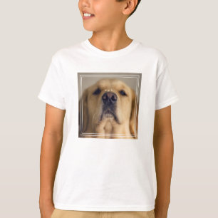 Golden Retriever Balancing Treat on Nose T-Shirt