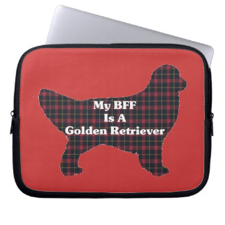 Golden Retriever BFF Laptop Sleeve