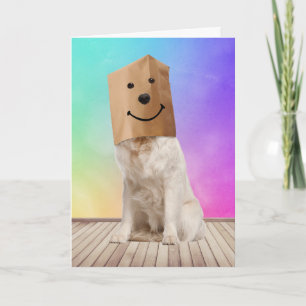 Golden Retriever Birthday Humour Card