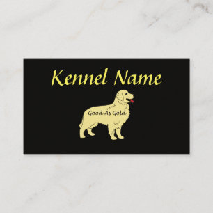 Golden Retriever Breeder Business Card