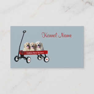 Golden Retriever Breeder Business Card