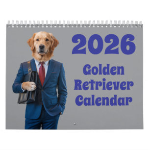 Golden Retriever Calendar