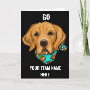 Golden Retriever Card
