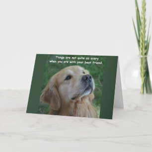 Golden Retriever Carte Anniversaire Meilleures per