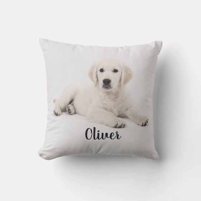 Golden Retriever Chien Chien Chien Chien Coussin P (Recto)