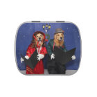 Golden Retriever Christmas Carolers