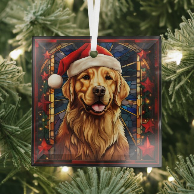 Golden Retriever Christmas Ornament (Insitu)