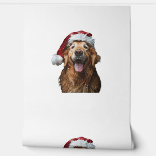 Golden Retriever Christmas Wallpaper