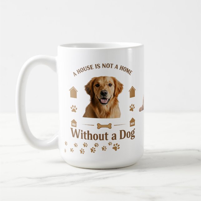 Golden Retriever Classic Mug (Gauche)