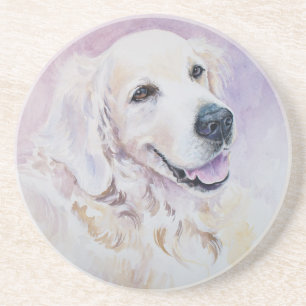Golden retriever coaster