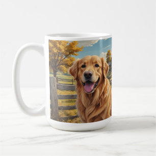 Golden Retriever Coffee Mug