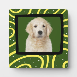 Golden Retriever customized photo frame