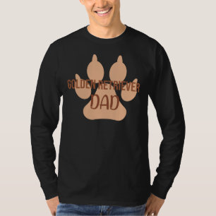 Golden Retriever Dad Labrador Funny Dogs T-Shirt
