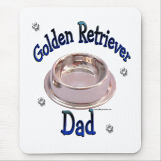 Golden Retriever Dad Mouse Pad