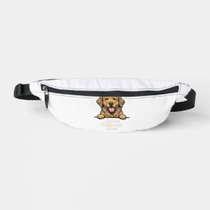Golden Retriever Dad Vintage Engraving Fanny Pack
