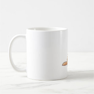 Golden retriever Delight � Cute Animal Art Coffee Mug