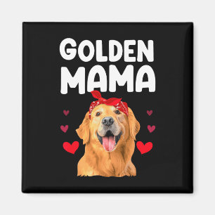 Golden Retriever Design For Mom Women Golden Retri Magnet