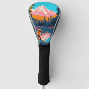 Golden Retriever Dog 003 - Bruno Pokopen Golf Head Cover