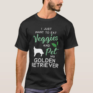 Golden Retriever Dog Cigar Lover Owner Xmas Birthd T-Shirt