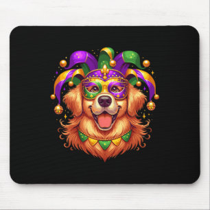 Golden Retriever Dog Costume Outfit Women Men Mard Mouse Pad