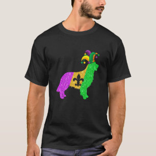 Golden Retriever Dog Dad Mom Lover Funny Mardi Gra T-Shirt