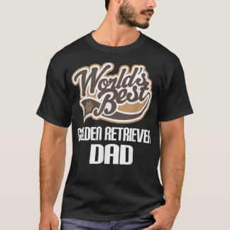 Golden Retriever Dog Dad Pet Gift  T-Shirt