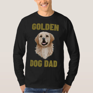 Golden Retriever Dog Dad  T-Shirt