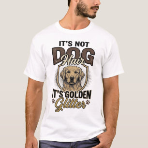 Golden Retriever Dog Hair Vintage Funny Shirt Desi