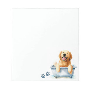 Golden Retriever Dog Notepad