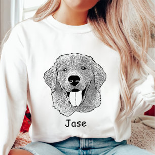 Golden Retriever Dog Personalized Pet Lover Sweatshirt