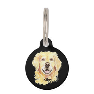 Golden Retriever Dog Pet Animal Tag