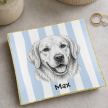 Golden Retriever Dog Portrait