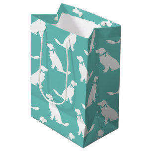 Golden Retriever Dog Puppy Medium Gift Bag