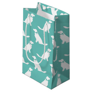 Golden Retriever Dog Puppy Small Gift Bag