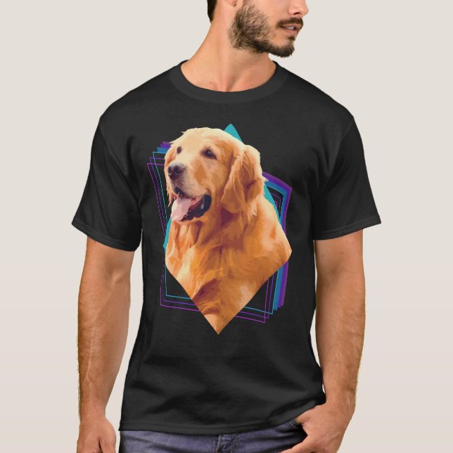 Golden Retriever  Dog Tee  (Front)