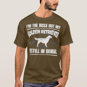 Golden Retriever Dog Training Funny Dog Lover T-Shirt