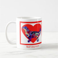 Golden Retriever Dog Valentine’s Day Red Heart