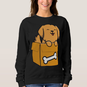 Golden Retriever Doggofanny For Mom Girls Labrador Sweatshirt