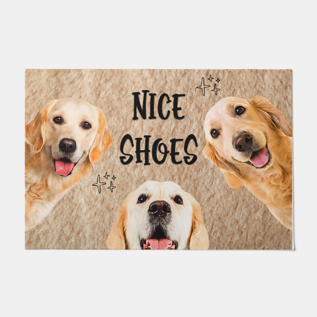 Golden Retriever Doormat, Golden Retriever Lover R Doormat (Front)