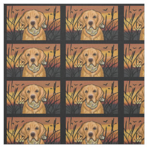 GOLDEN RETRIEVER FABRIC