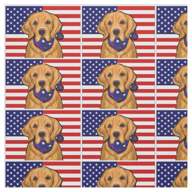 GOLDEN RETRIEVER FABRIC (Swatch)