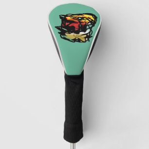Golden retriever feel good  golf head cover