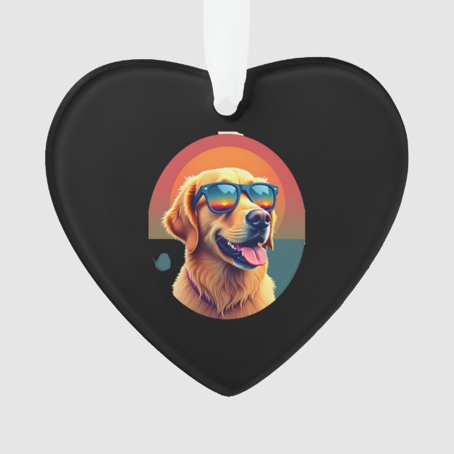 Golden Retriever for Kids Boys Girls Sunglasses Pe (devant)