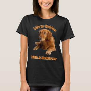 Golden Retriever For Men Women And Youth T-Shirt