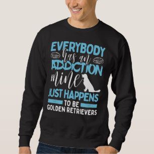 Golden Retriever Funny Dog 446 Sweatshirt