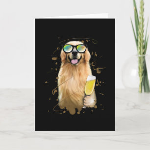 Golden Retriever Funny Dog Gifts Love Card