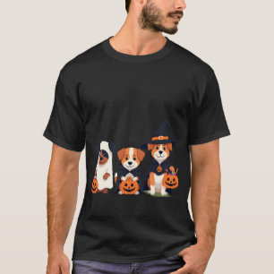Golden Retriever Ghost Halloween Trick Or Treat Do T-Shirt