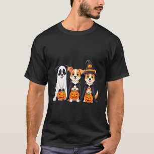 Golden Retriever Ghost Halloween Trick Or Treat Do T-Shirt