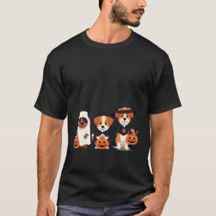 Golden Retriever Ghost Halloween Trick Or Treat Do T-Shirt