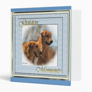 Golden Retriever Gifts Binder